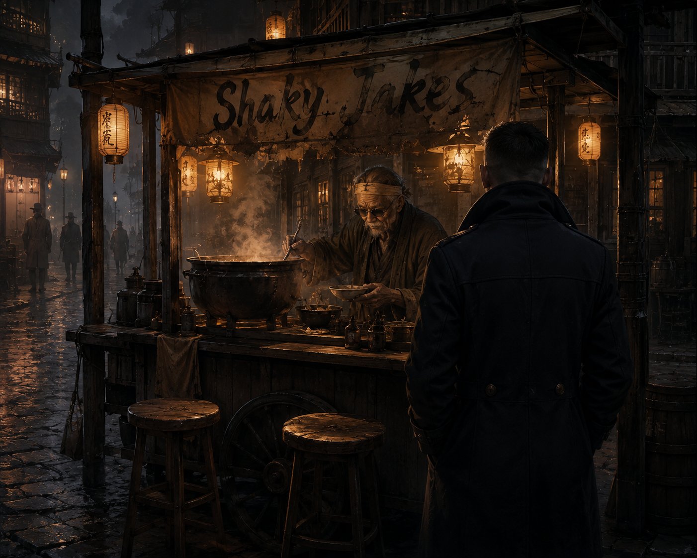Shaky Jake's cart, Common Street